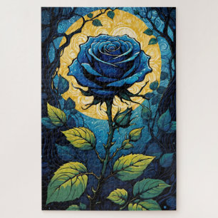 Puzzle Vignes Roses bleues 3