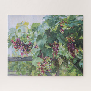 Puzzle Vignoble de la Vallée de la Loire – Peinture de Ra