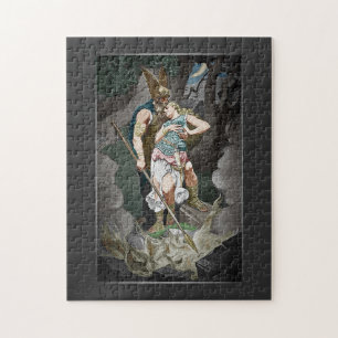 PUZZLE VIKING THEME MARIAGE ANNIVERSAIRE