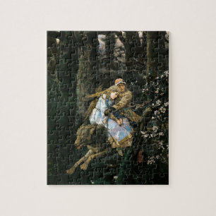 Puzzle Viktor Vasnetsov- Ivan Tsarevich montant le loup
