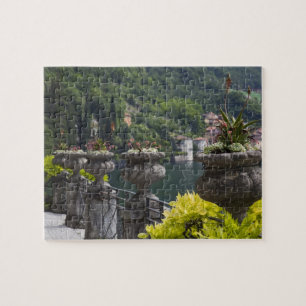 Puzzle Villa Monastero, jardins et bord du lac, Varenna,