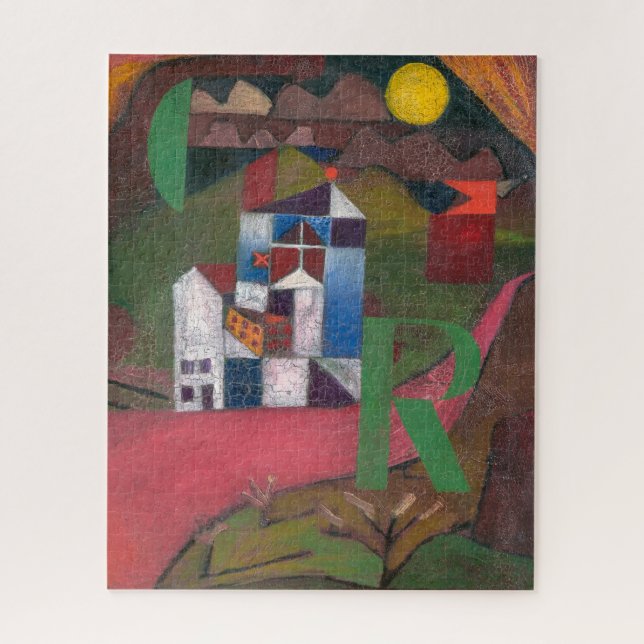 Puzzle Villa R | Paul Klee | (Vertical)