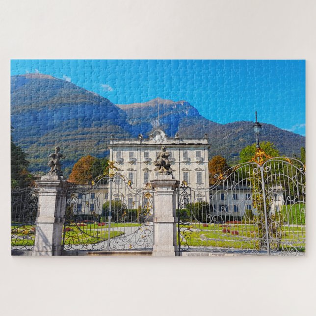 Puzzle Villa Sola Cabiati Tremezzo Lac de Côme Italie (Horizontal)