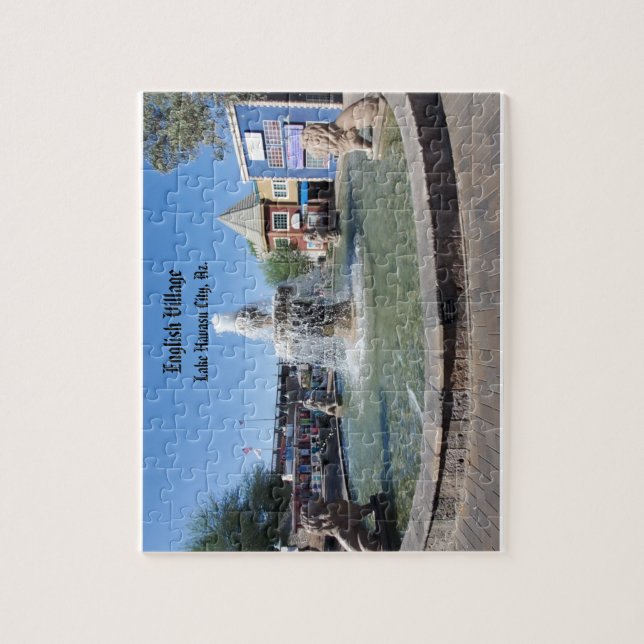 Puzzle Village anglais, Lake Havasu City, Az. (Vertical)