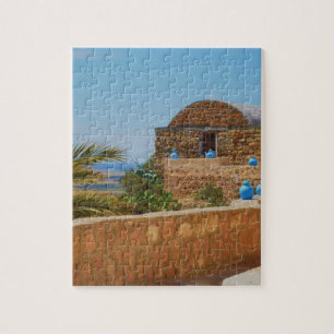 Puzzle Village berbère en Tunisie.