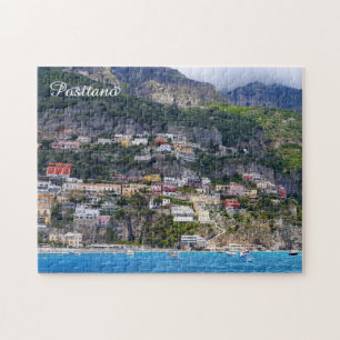 Puzzle Village coloré de Positano sur la côte amalfitai