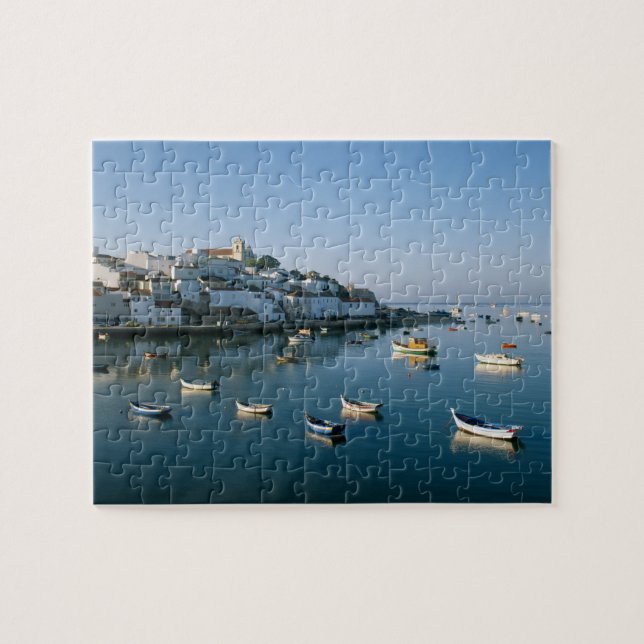Puzzle Village de pêcheurs de Ferragudo, Algarve, Portuga (Horizontal)