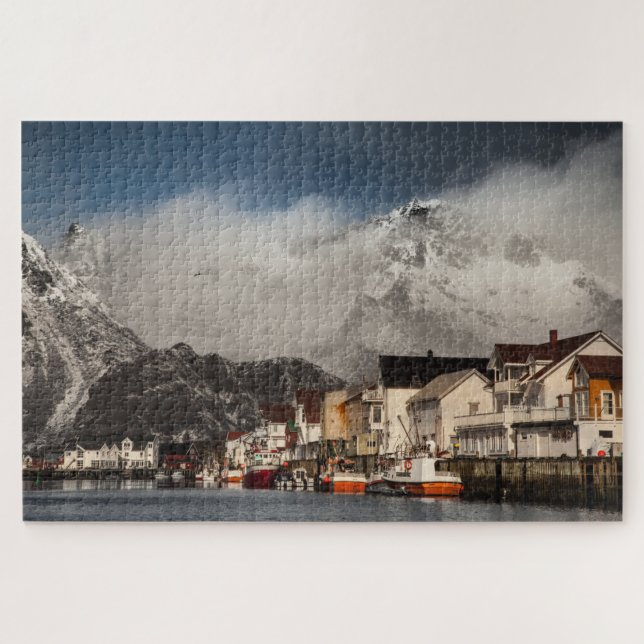 Puzzle Village de pêcheurs Lofoten (Horizontal)