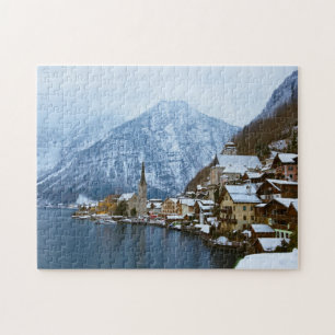Puzzle Village Hallstatt sur le lac - Salzbourg Autriche