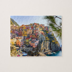 Puzzle Village pittoresque, Cinque Terre, Ligurie, Italie