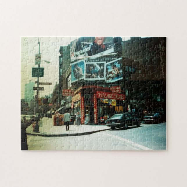 Puzzle Village vintage de Greenwich (Horizontal)