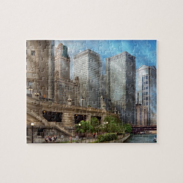 Puzzle Ville - Chicago IL - Poursuivre un héritage (Horizontal)