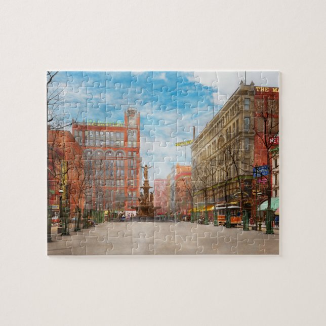 Puzzle Ville - Cincinnati, OH - Queen City Pride 1904 (Horizontal)