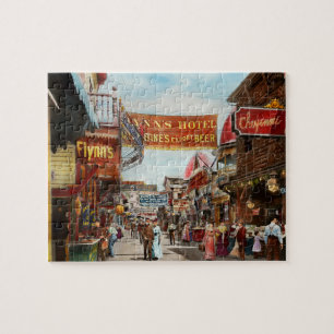 Puzzle Ville - Coney Island NY - Bowery Beer 1903
