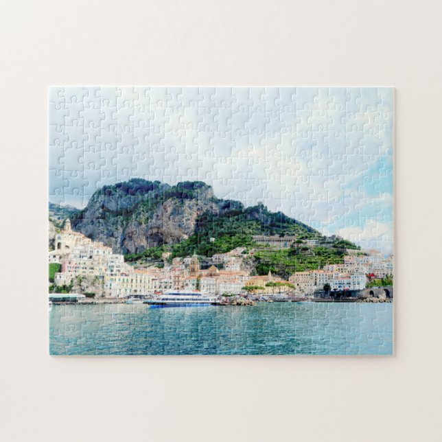 Puzzle Ville d'Amalfi, côte italienne d'Amalfi Paysage en (Horizontal)