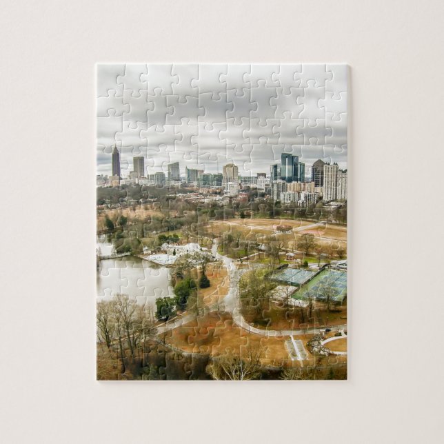 Puzzle ville d'atlanta georgia skyline (Vertical)