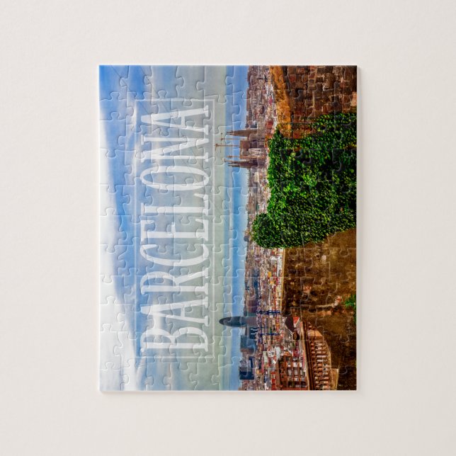 Puzzle Ville de Barcelone (Vertical)