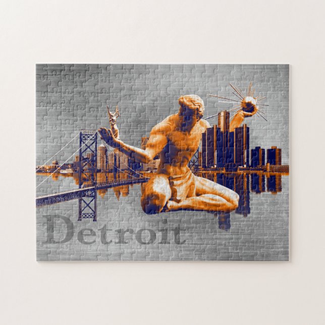 Puzzle Ville de Detroit (Horizontal)