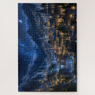 Puzzle Ville de Lumière Stellaire