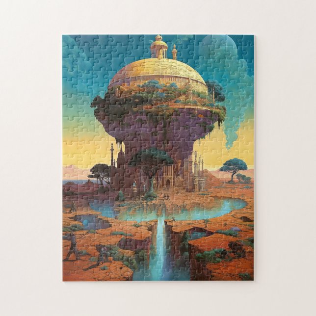 Puzzle Ville d'Imaginaire surréaliste (Vertical)