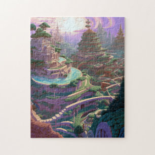 Puzzle Ville d'Imaginaire surréaliste