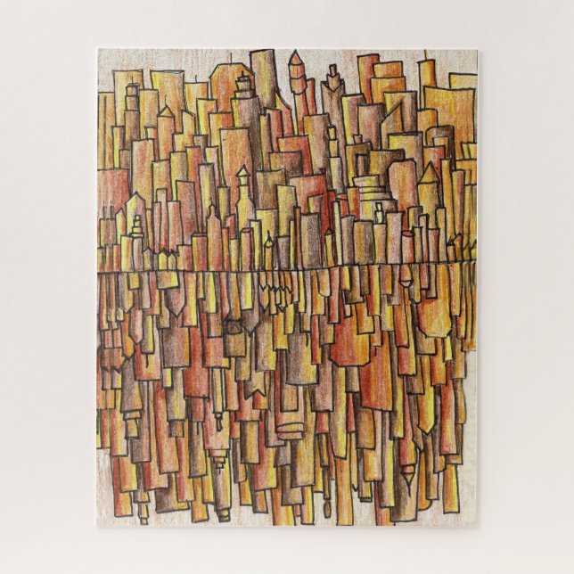 Puzzle Ville d'Or (Vertical)