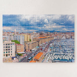 Puzzle Ville portuaire de Marseille, France