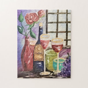 Puzzle Vin et Rose
