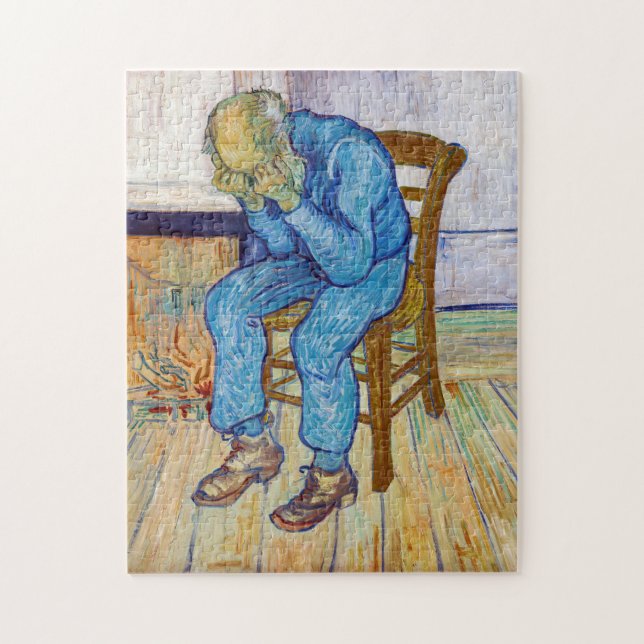 Puzzle Vincent van Gogh - À la porte de l'éternité (Vertical)