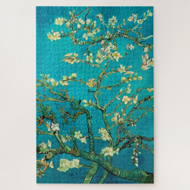 Puzzle Vincent Van Gogh Arbre d'amandes en fleurs Art Flo (Vertical)