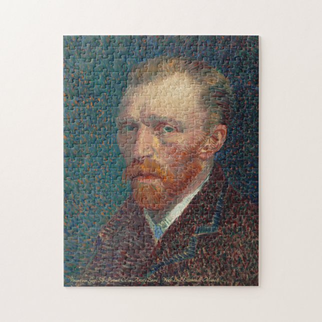 Puzzle Vincent van Gogh Autoportrait Art Painting Family (Vertical)