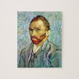 Puzzle Vincent Van Gogh - Autoportrait vert Art