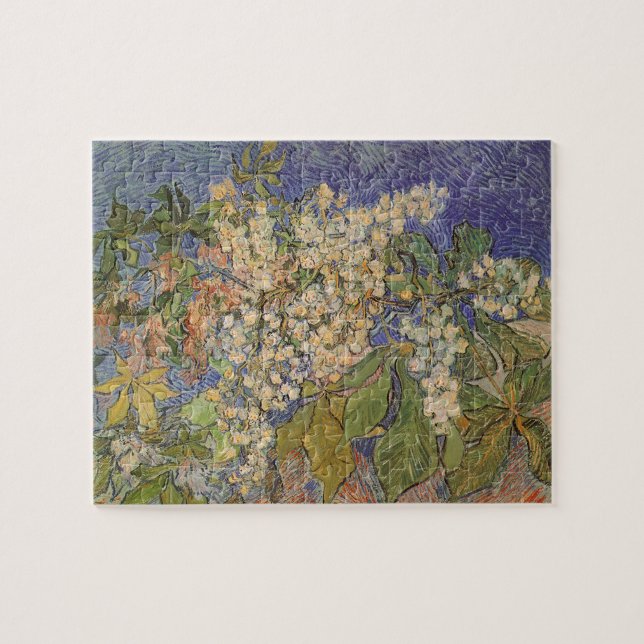 Puzzle Vincent van Gogh - Branches de châtaigniers en fle (Horizontal)