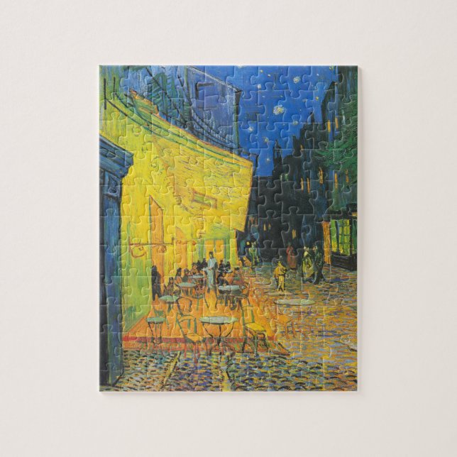 Puzzle Vincent Van Gogh Café Terrasse en soirée (Vertical)