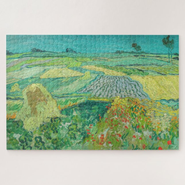 Puzzle Vincent van Gogh - Champs de blé près d'Auvers (Horizontal)