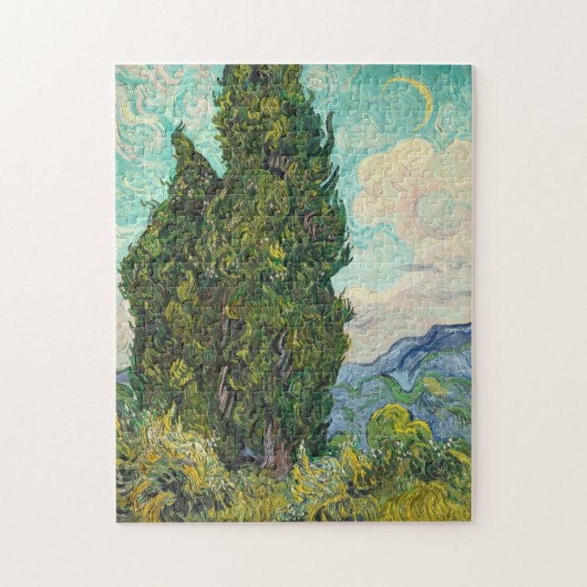 Puzzle Vincent Van Gogh Cypress (Vertical)