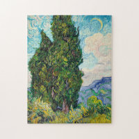 Vincent Van Gogh Cypress Art