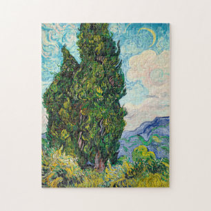 Puzzle Vincent Van Gogh Cypress Art