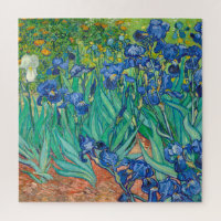 Vincent Van Gogh Irises Floral Vintage Fine Art