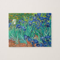 Vincent Van Gogh Irises Floral Vintage Fine Art