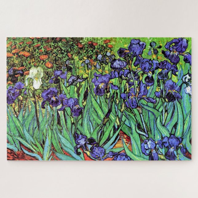 Puzzle Vincent Van Gogh - Irises - Grand Louveur de fleur (Horizontal)