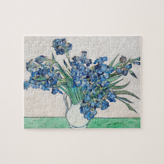 Puzzle Vincent Van Gogh. Irises. Impressionnisme floral (Horizontal)