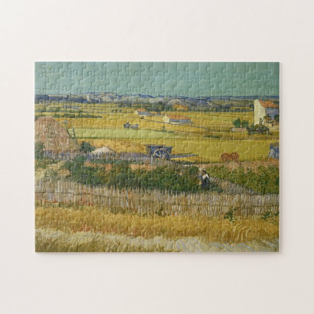 Puzzle Vincent Van Gogh, La Récolte, De Oogst (Horizontal)