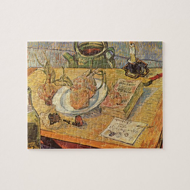 Puzzle Vincent van Gogh - La vie morte avec tableau (Horizontal)