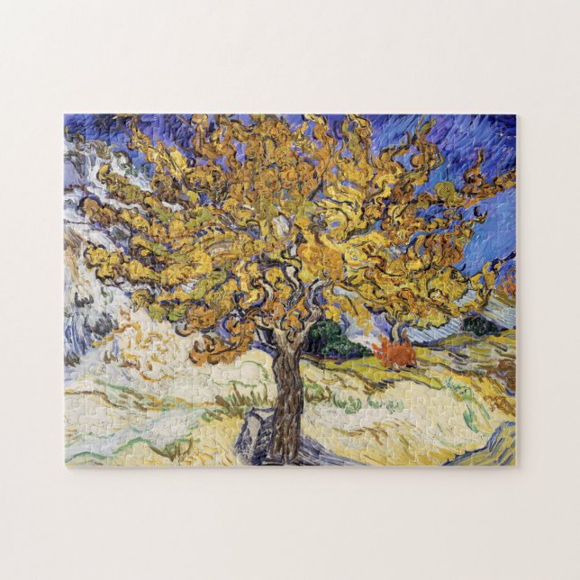 Puzzle Vincent van Gogh - Le Mulberry Tree (Horizontal)