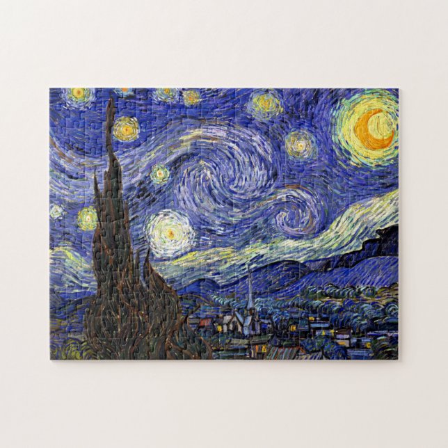 Puzzle Vincent Van Gogh - Le Starry Night Fine Art (Horizontal)