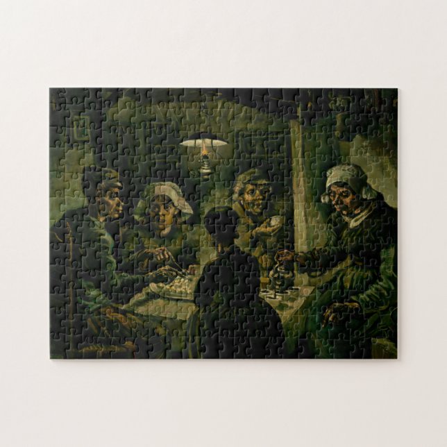 Puzzle Vincent van Gogh - Les mangeurs de pommes de terre (Horizontal)