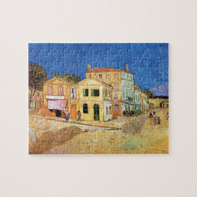 Puzzle Vincent Van Gogh - Maison Jaune - Art (Horizontal)