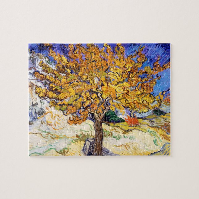 Puzzle Vincent Van Gogh Mulberry Tree Art Art (Horizontal)