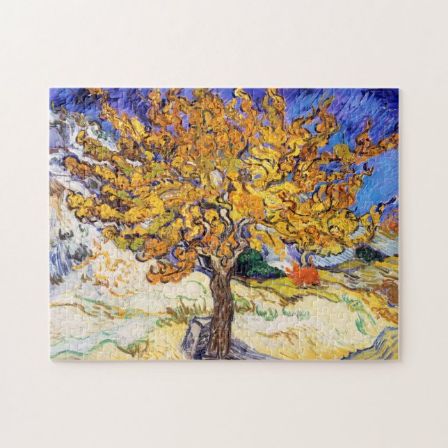Puzzle Vincent Van Gogh Mulberry Tree Fine Art (Horizontal)
